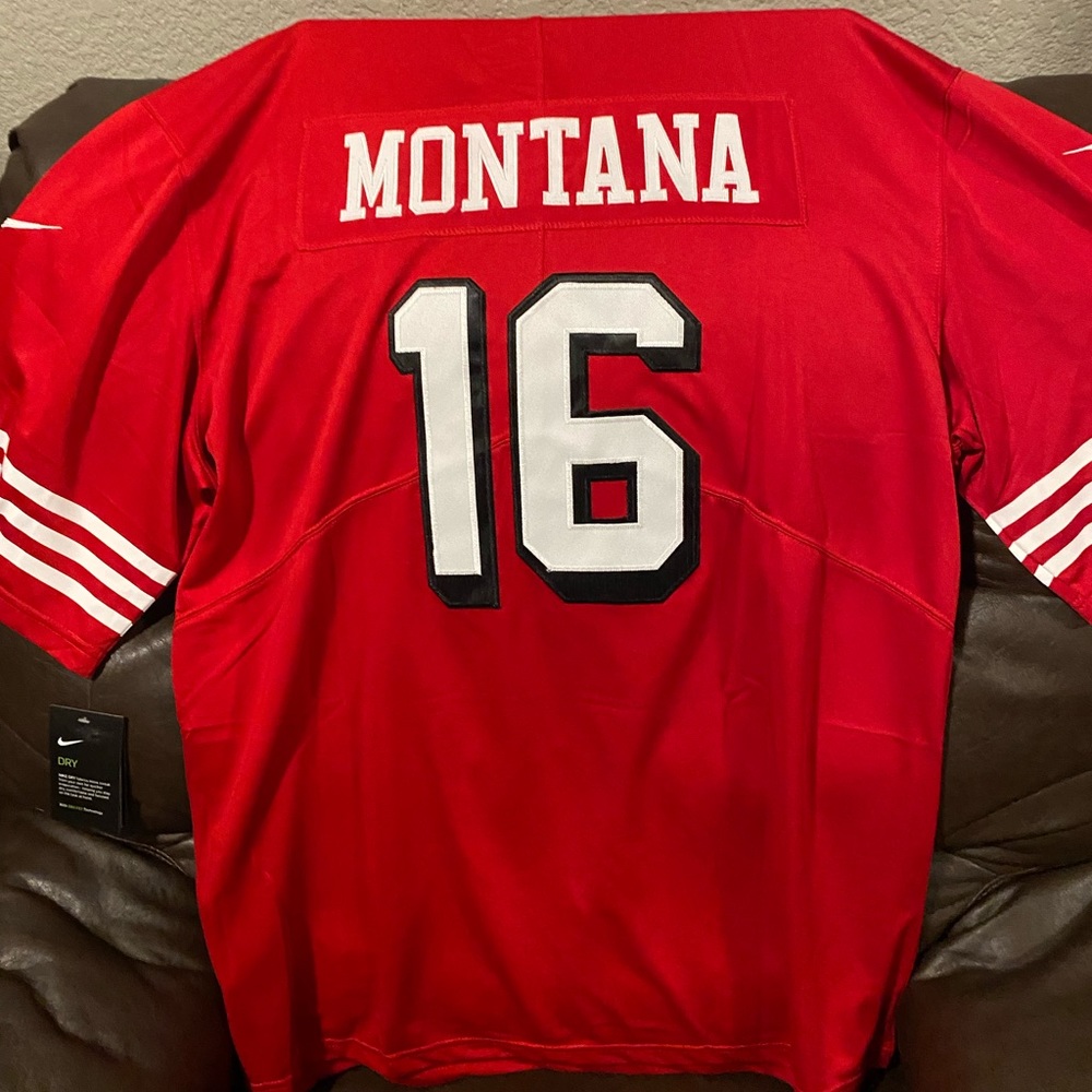 COPY - NFL Jersey 49ers Joe Montana